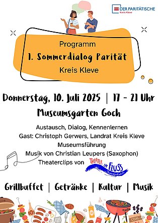 Einaldung zum Sommerdialog.