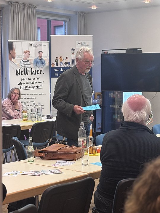 Bernd Wessels vom Vorstand