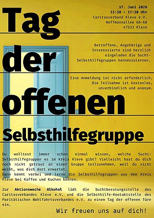 Aushang zur Veranstaltung