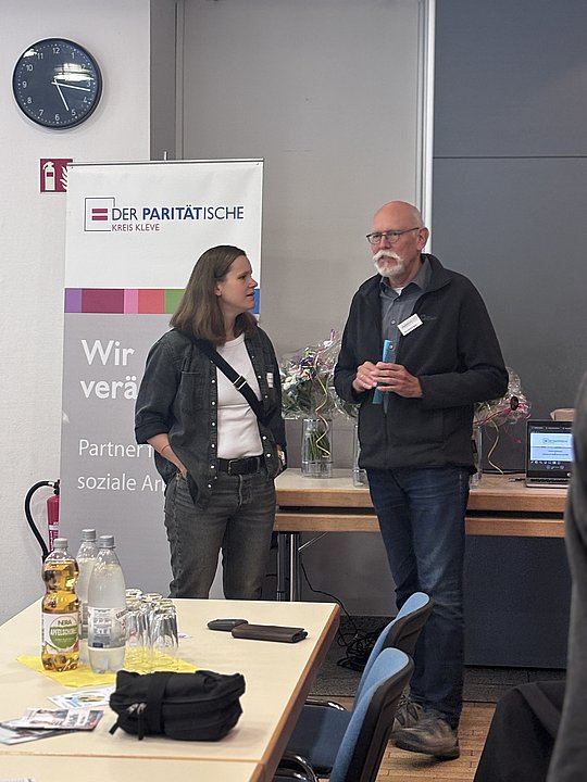Frederike Oymann und Dirk Schünemann von BetreuWo im Gespräch