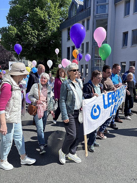 Viele Menschen auf der Demo