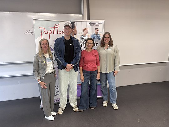 Nicole Ritter, Tobias Budde, Dr. Sonja Baumsteiger, Franziska Rütjes