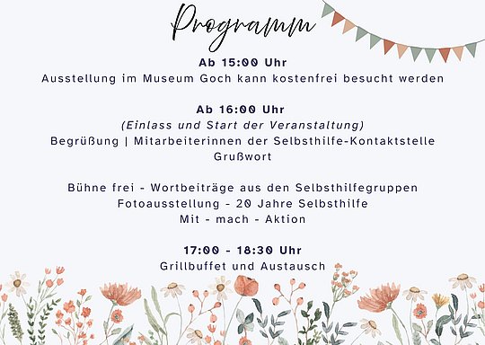 Einladungskarte Rückseite