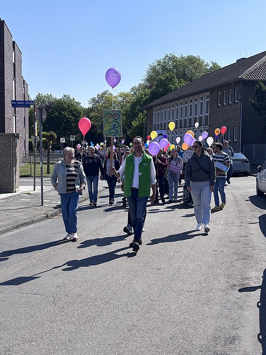 Viele Menschen auf der Demo